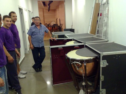 Μουσικά τύμπανα για μεταφορά