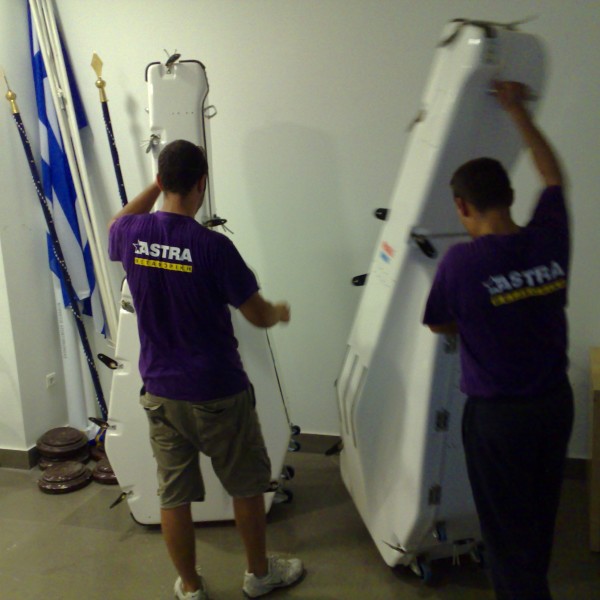 μεταφορά βιολιών και άλλων έγχορδων οργάνων