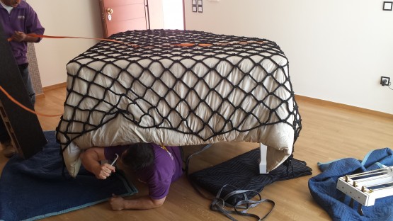 Εργαλεία για λύσιμο και μεταφορά πιάνου