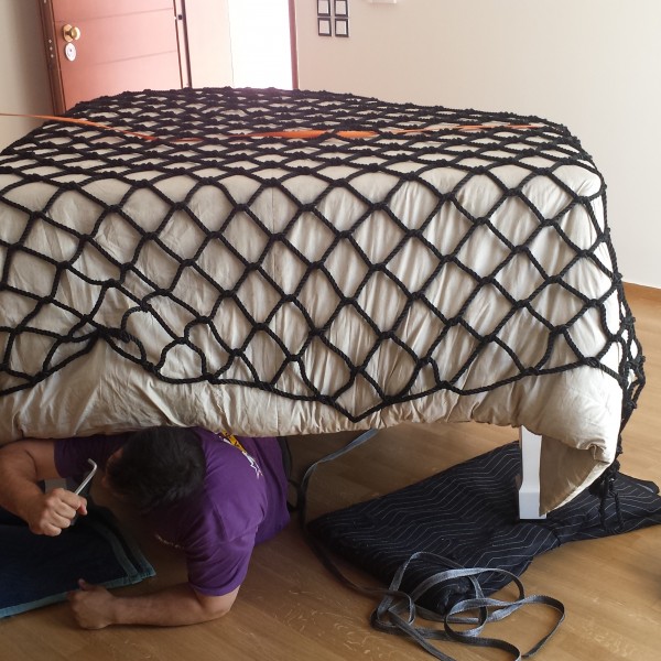 Εργαλεία για λύσιμο και μεταφορά πιάνου