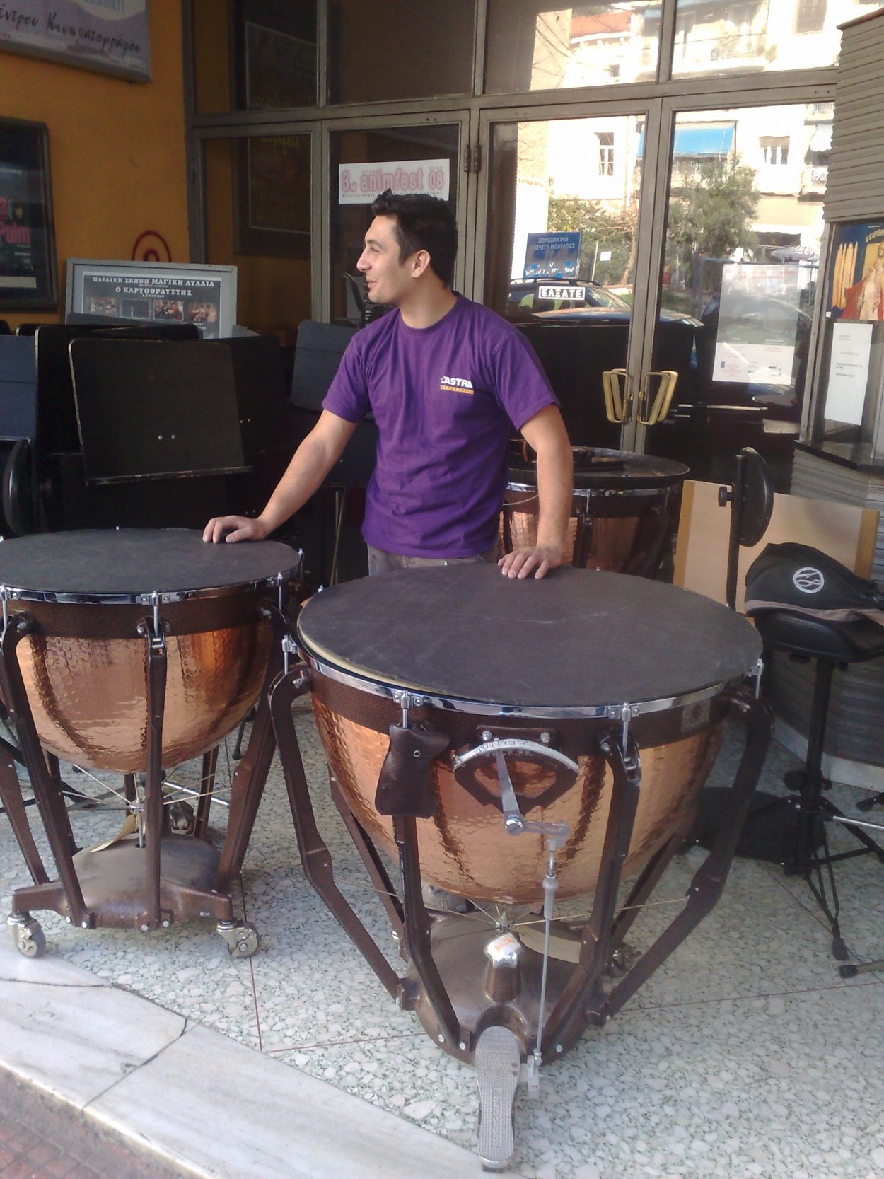 Επαγγελματικά τύμπανα ορχήστρας Επαγγελματικά τύμπανα ορχήστρας για μεταφορά